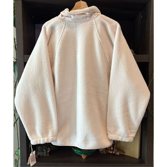 NWT Free People FP Movement X Hatch Hit The Slopes Fleece Jacket Neutral Small - Picture 5 of 10